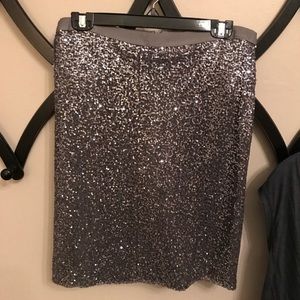 J. Crew Sparkle Skirt